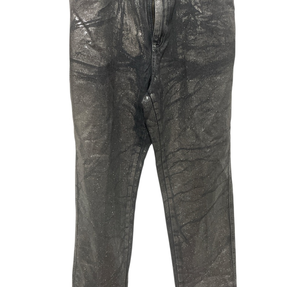 Shimmering Black Pants